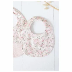 Bavoir Jardin Hivernal | Rose