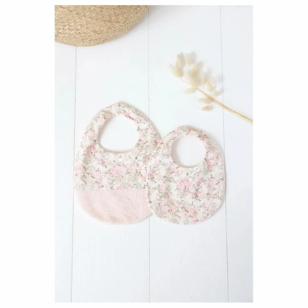 Bavoir Jardin Hivernal | Rose