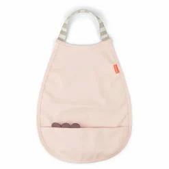 Bavoir élastique Croco | Rose