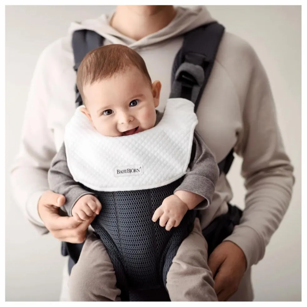 Bavoir pour porte-bébé Harmony | Blanc