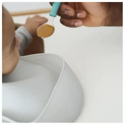Bavoir silicone | Bleu pâle