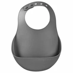Bavoir silicone | Gris anthracite