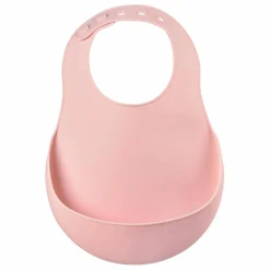 Bavoir silicone | Rose pâle