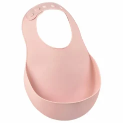 Bavoir silicone | Rose pâle