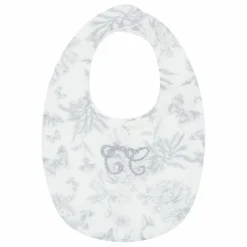 Bavoir Toile de Jouy | Gris