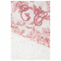 Bavoir Toile de Jouy | Rose pêche