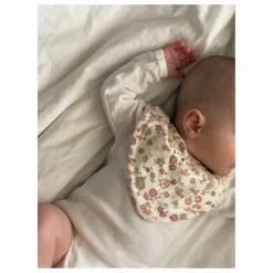 Bavoirs bandana Augusta - Set de 2 | Rose pêche