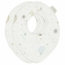 Bavoirs bandana Dreamland - Set de 2 | Bleu ciel