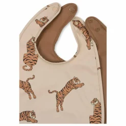 Bavoirs Tigre - Set de 2 | Brun