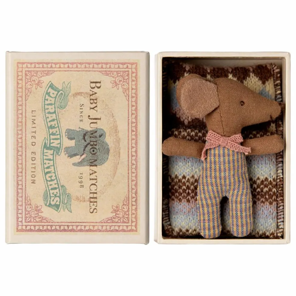 Bébé souris Sleepy wakey dans sa boîte | Rose