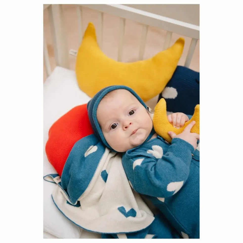 Beguin Snail Coton Bio | Bleu