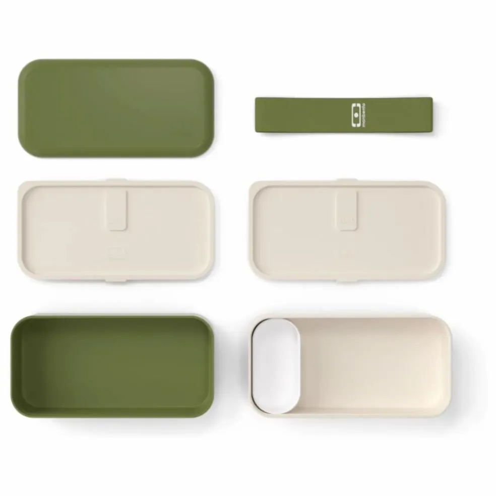 Bento 2 compartiments MB Original Recycled | Vert olive