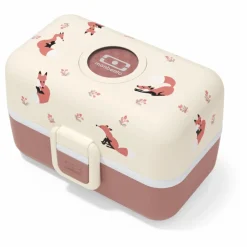 Bento enfant modulable 3 compartiments MB Tresor | Vieux Rose