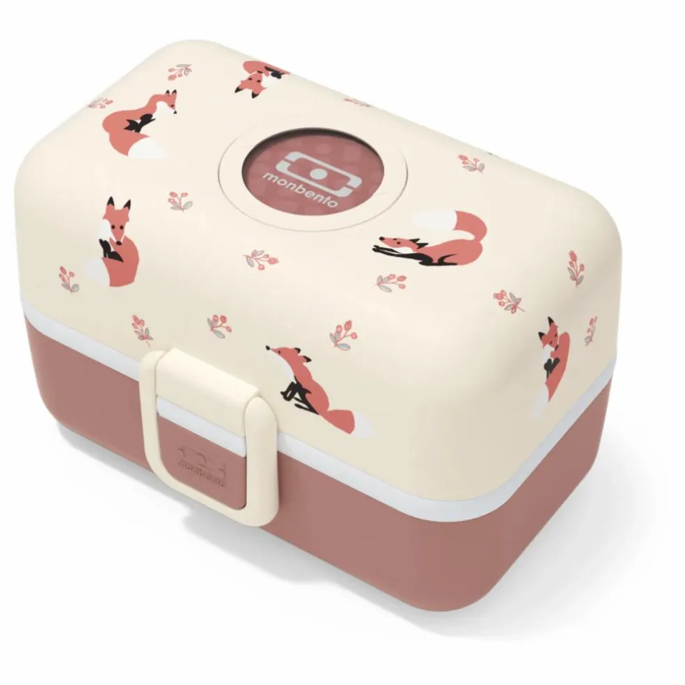 Bento enfant modulable 3 compartiments MB Tresor | Vieux Rose