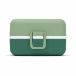 Bento enfant modulable 3 compartiments MB Tresor | Vert