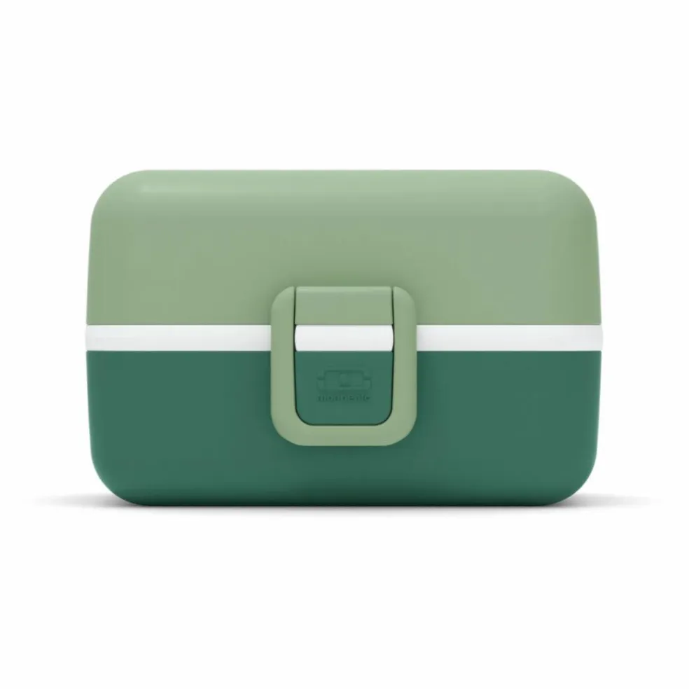 Bento enfant modulable 3 compartiments MB Tresor | Vert