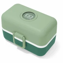 Bento enfant modulable 3 compartiments MB Tresor | Vert