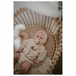 Berceau Lola en rotin - Liens coton