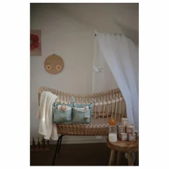 Berceau Lola en rotin - Liens coton