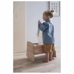 Berceau pour poupée en bois