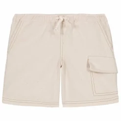 Bermuda Cargo Coton Bio | Ecru