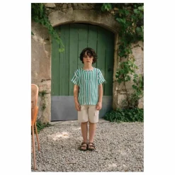 Bermuda Cargo Coton Bio | Ecru