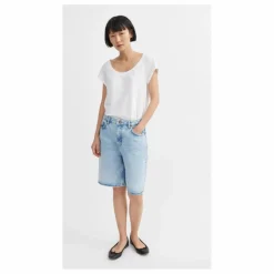 Bermuda Wilson Denim Coton Bio | Light Blue