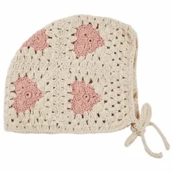 Béguin Crochet Cœur | Ecru