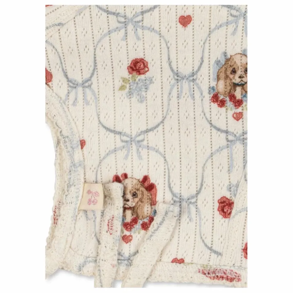 Béguin Minnie Chiens Coton Bio | Ecru