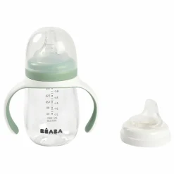 Biberon d'apprentissage 2 en 1- 240 ml | Sauge