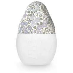 Biberon en silicone médical et tétine physiologique Joanna Louise - Elhée x Liberty | Lavande
