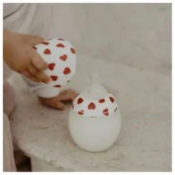 Biberon en silicone médical et tétine physiologique Full of Love