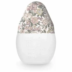 Biberon en silicone médical et tétine physiologique Honey Dew - Elhée x Liberty | Vieux Rose