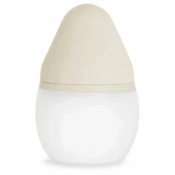 Biberon en silicone médical et tétine physiologique | Beige