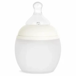 Biberon en silicone médical et tétine physiologique