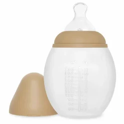 Biberon en silicone médical et tétine physiologique | Oat