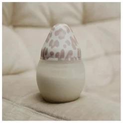 Biberon en silicone médical et tétine physiologique Graouu | Rose pâle