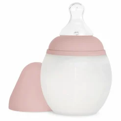 Biberon en silicone médical et tétine physiologique | Blush