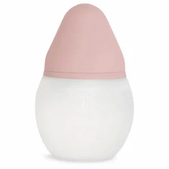 Biberon en silicone médical et tétine physiologique | Blush