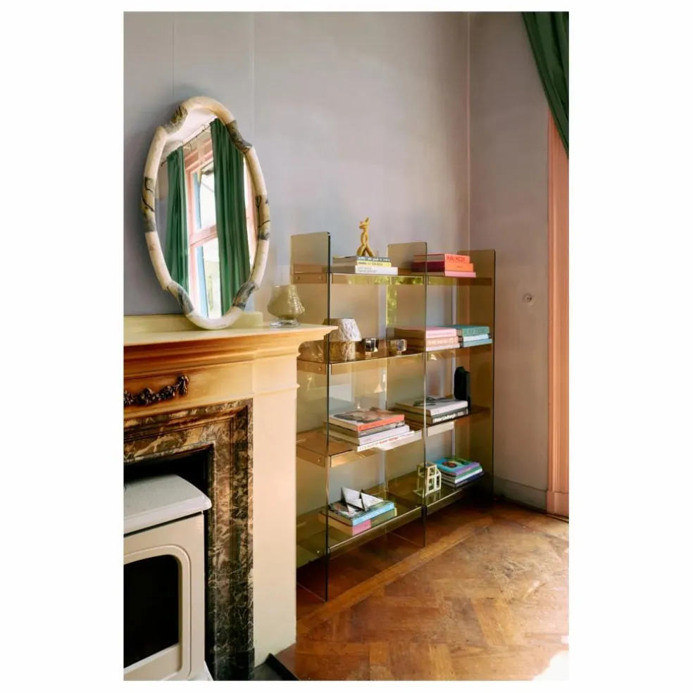 Bibliothèque Acrylic | Vert olive