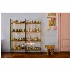 Bibliothèque Acrylic | Vert olive