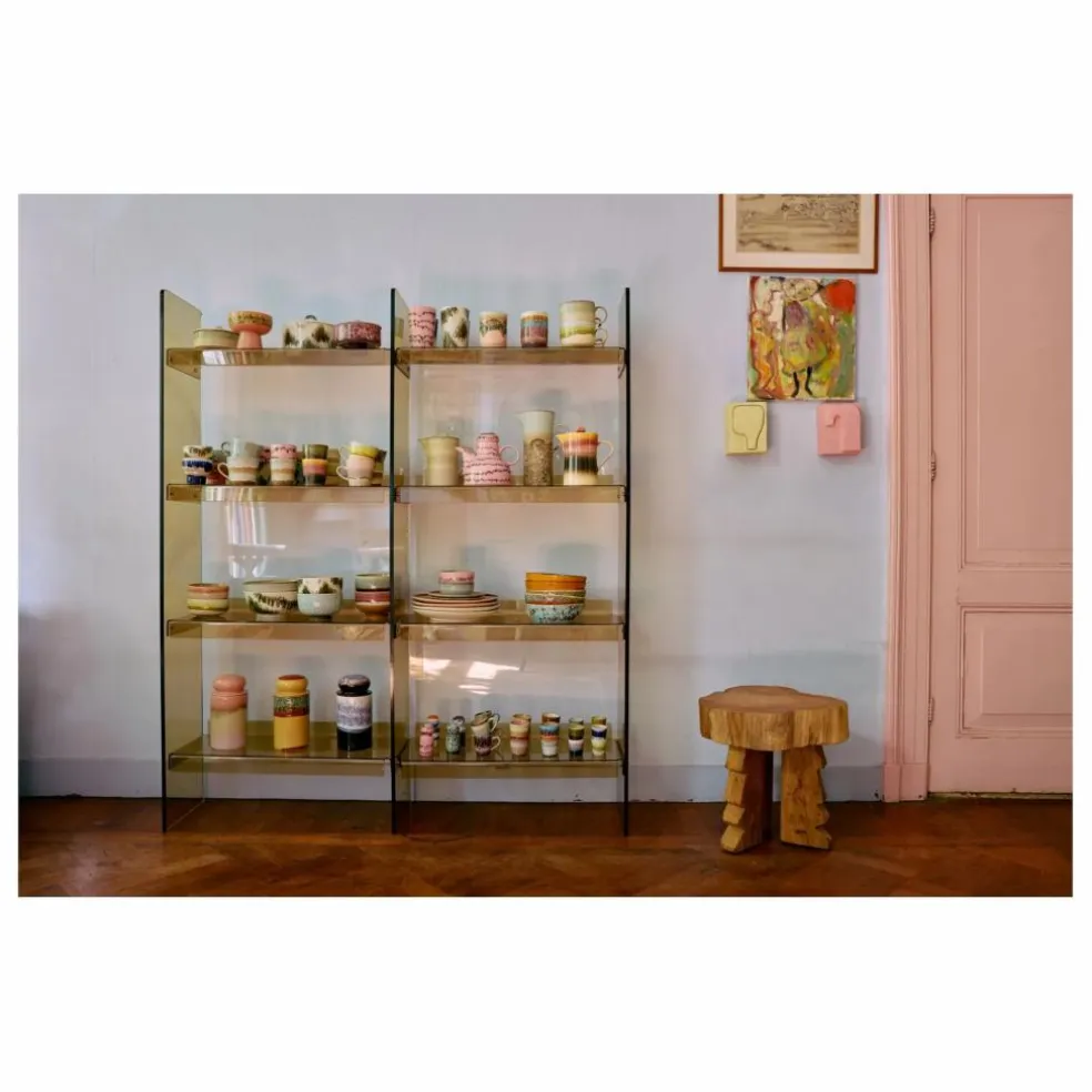Bibliothèque Acrylic | Vert olive