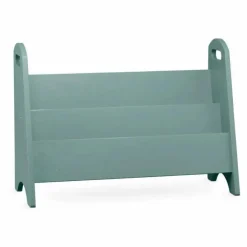 Bibliothèque en bois | Vert olive
