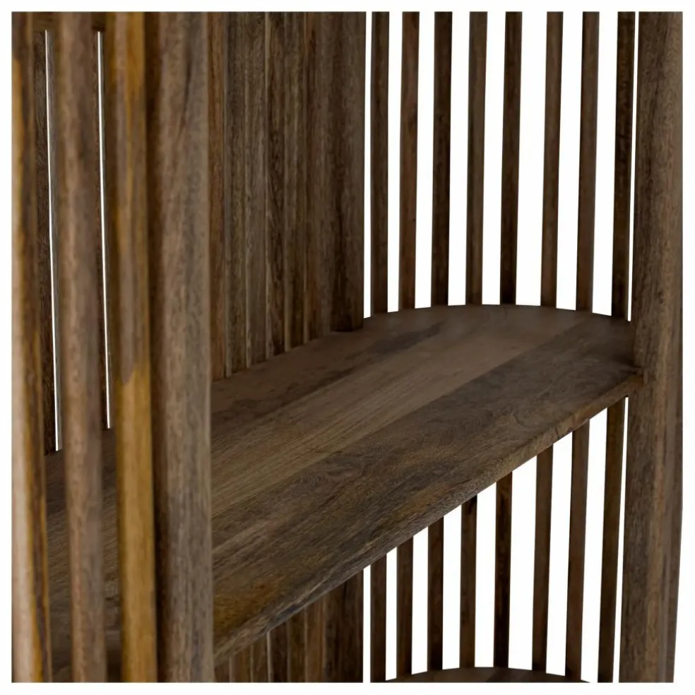Bibliothèque Sali en bois de manguier