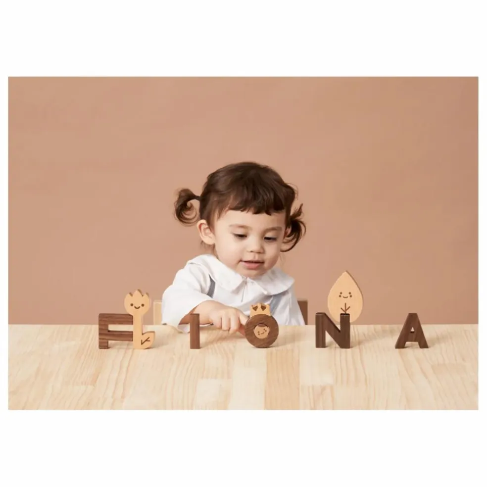 Blocs alphabet en bois