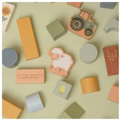 Blocs de construction en bois FSC - Little Farm