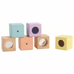 Blocs sensoriels pastel - Set de 6
