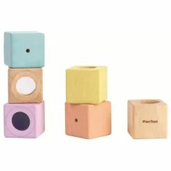 Blocs sensoriels pastel - Set de 6