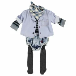 Bloomer en Jean Délavé Etoile | Bleu Clair