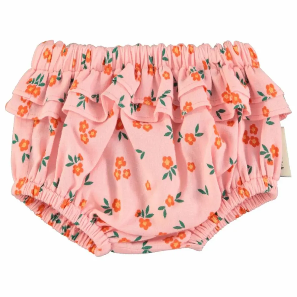 Bloomer Fleuri Coton Bio | Rose pêche